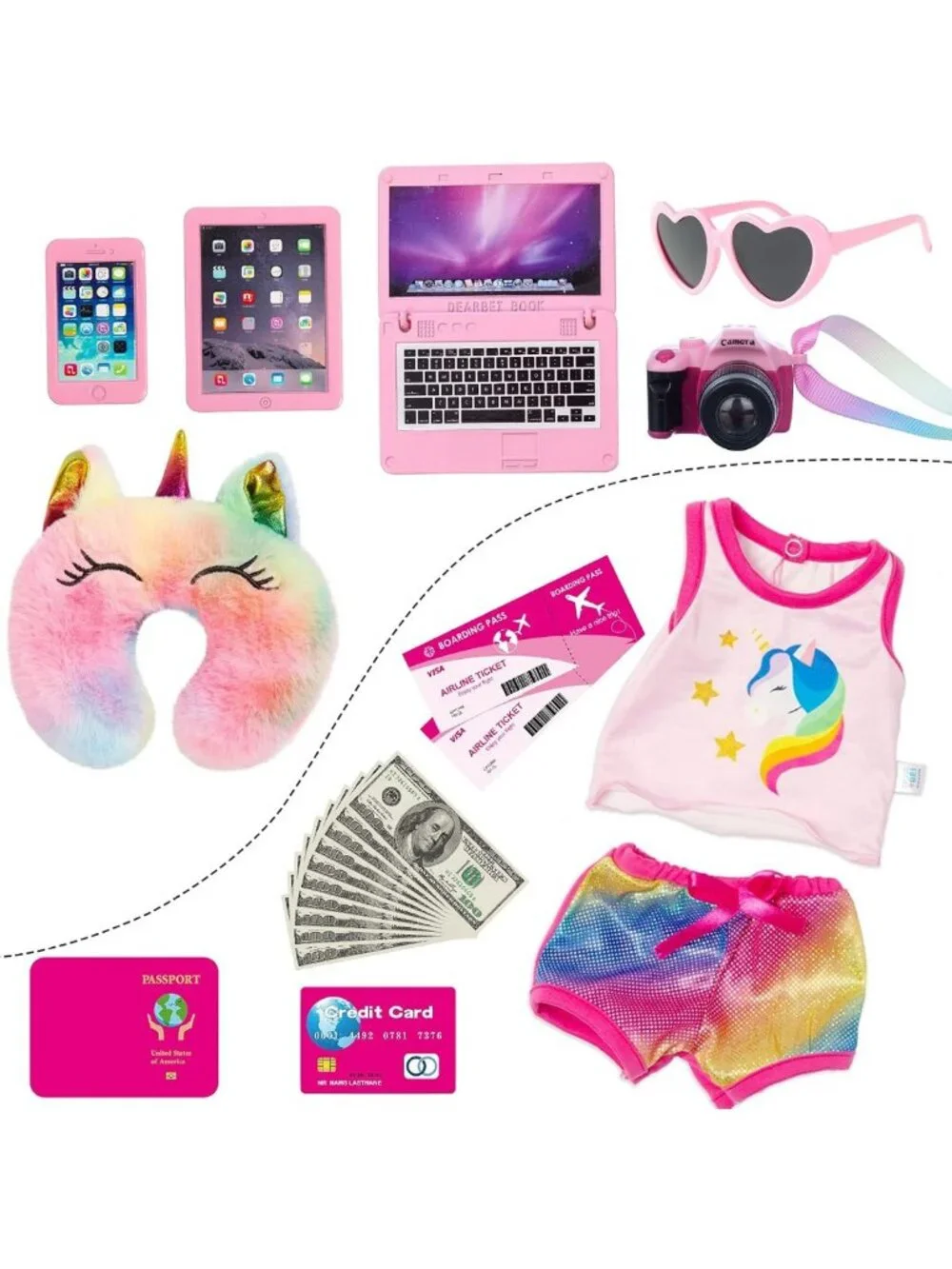 23 Pcs 18